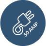 Service : 50 AMPS Service : 50 AMPS